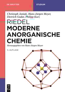 Riedel Moderne Anorganische Chemie