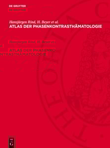 Atlas der Phasenkontrasthämatologie