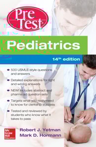 Pediatrics PreTest Self-Assessment And Review, 14th Edition