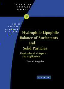 Hydrophile - Lipophile Balance of Surfactants and Solid Particles