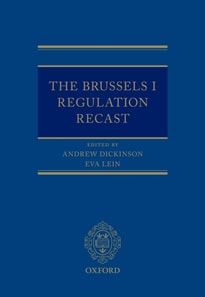 Brussels I Regulation Recast