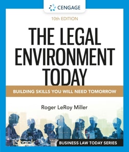 Legal Environment Today