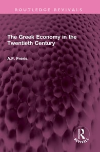Greek Economy in the Twentieth Century