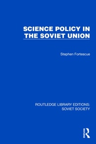 Science Policy in the Soviet Union