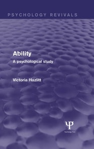 Ability (Psychology Revivals)