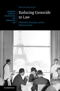 Reducing Genocide to Law