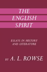 English Spirit: Essays in Literature & History