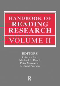 Handbook of Reading Research, Volume II
