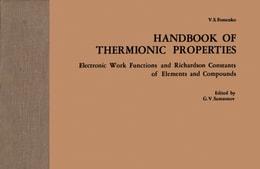 Handbook of Thermionic Properties