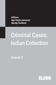 Criminal Cases: Indian Collection, Volume 3