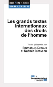 Les grands textes internationaux des droits de l'homme