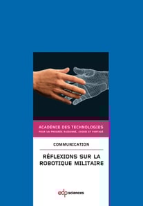 Réflexions sur la robotique militaire
