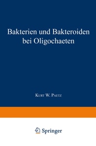 Bakterien und Bakteroiden bei Oligochaeten