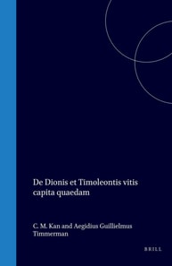 De Dionis et Timoleontis vitis capita quaedam