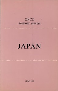 OECD Economic Surveys: Japan 1972