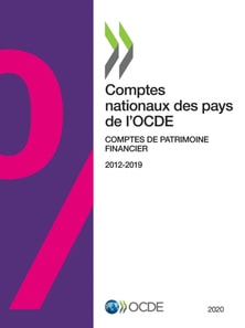Comptes nationaux des pays de l'OCDE, Comptes de patrimoine financier 2020