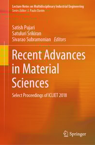 Recent Advances in Material Sciences