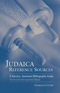 Judaica Reference Sources