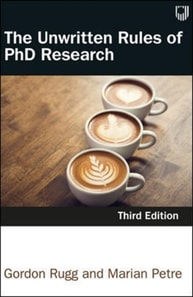 Unwritten Rules of PhD Research 3e