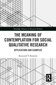 Meaning of Contemplation for Social Qualitative Research