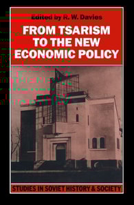 From Tsarism to the New Economic Policy