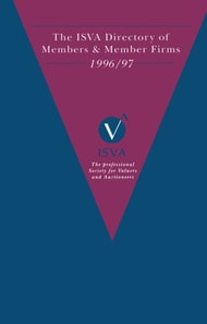 ISVA Directory of Members and Member Firms 1996/7
