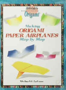 Making Origami Paper Airplanes Step by Step