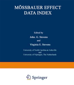 Mossbauer Effect Data Index
