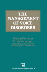 Management of Voice Disorders