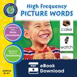 High Frequency Picture Words Gr. PK-2