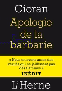 Apologie de la barbarie