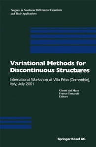 Variational Methods for Discontinuous Structures