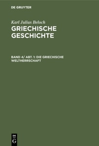 Die griechische Weltherrschaft