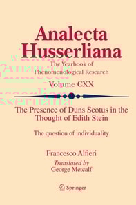 Presence of Duns Scotus in the Thought of Edith Stein