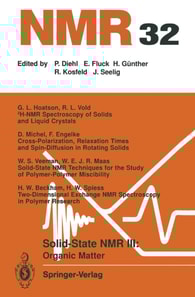 Solid-State NMR III Organic Matter