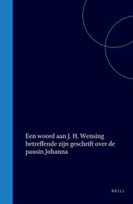 Een woord van N.C. Kist aan J. H. Wensing
