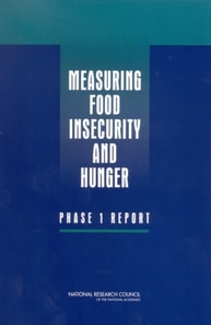 Measuring Food Insecurity and Hunger