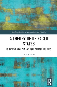 Theory of De Facto States