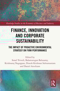 Finance, Innovation and Corporate Sustainability