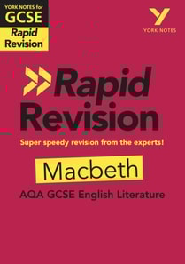 York Notes RAPID AQA GCSE Rapid Revision Macbeth (eBook) - for 2026, 2027 exams