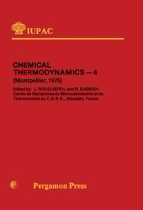 Chemical Thermodynamics
