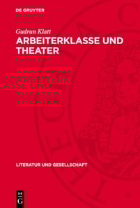 Arbeiterklasse und Theater