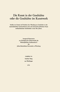 Die Kunst in der Geschichte oder die Geschichte im Kunstwerk