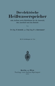 Der elektrische Heißwasserspeicher
