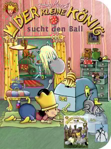Der kleine König sucht den Ball / baut einen Turm
