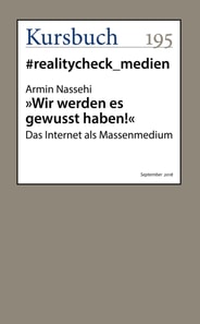 "Wir werden es gewusst haben!"