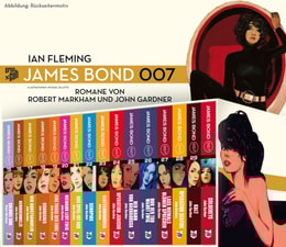 James Bond Gesamtbox 2: Schuber gefullt mit den Banden 15-29 plus dem Filmroman Goldeneye