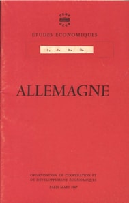 Etudes economiques de l'OCDE : Allemagne 1967
