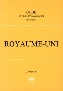 Etudes economiques de l'OCDE : Royaume-Uni 1985