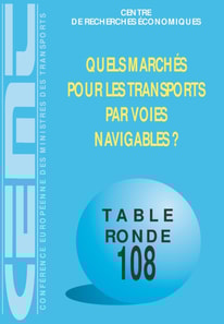 Tables Rondes CEMT Quels marches pour les transports par voies navigables ?